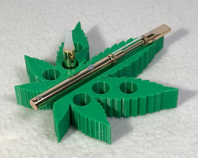 Marijuana Leaf Vape Cartridge Holder / Vape Pen Stand Etsy