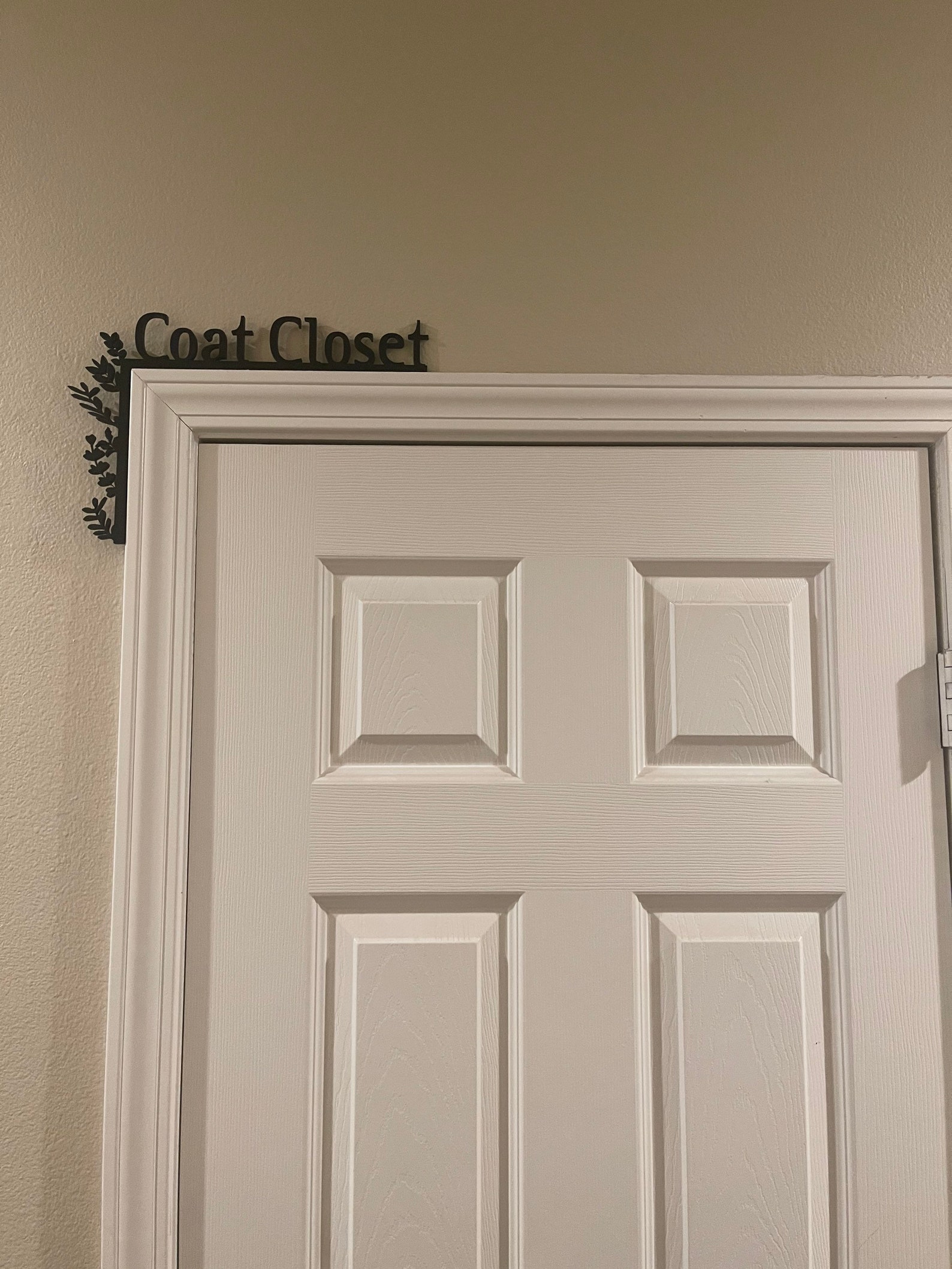 Over the Door Decor Wood Cut Decor Labels.. Door Topper Etsy