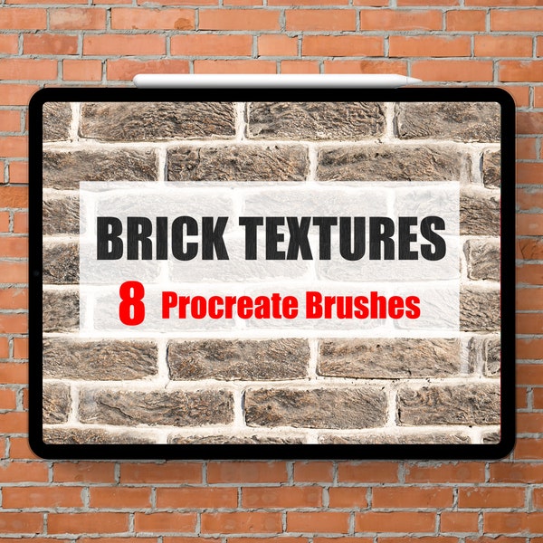Bricks Procreate Brush Etsy