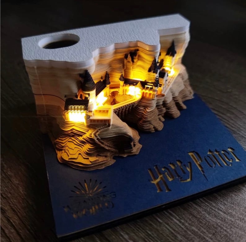 harry-potter-hogwarts-weekly-calendar-with-light-effect-etsy