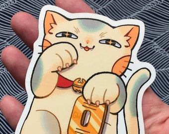 Lucky Cat Sticker