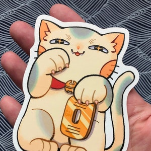 Pegatina de Lucky Cat