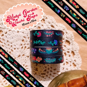 Matyó Garden Washi Tape