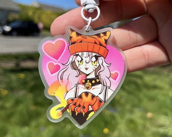 TORA Keychain + Sticker Bundle