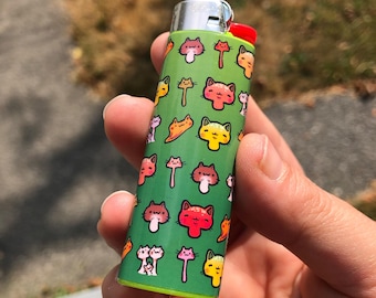 Fungi Cats Lighter