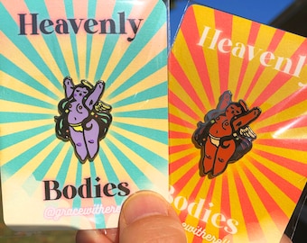 Chubby Angel Enamel Pin
