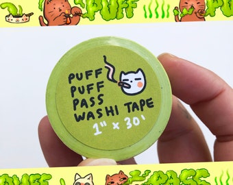 Puff Puff Pass Washi Tape 2.0