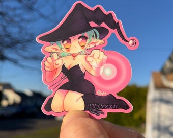 魔女のステッカー