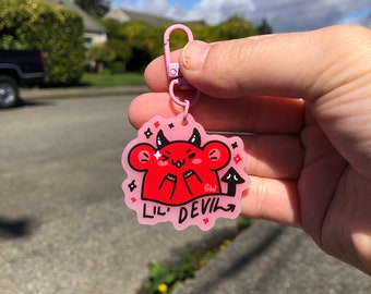 Lil' Devil Keyring