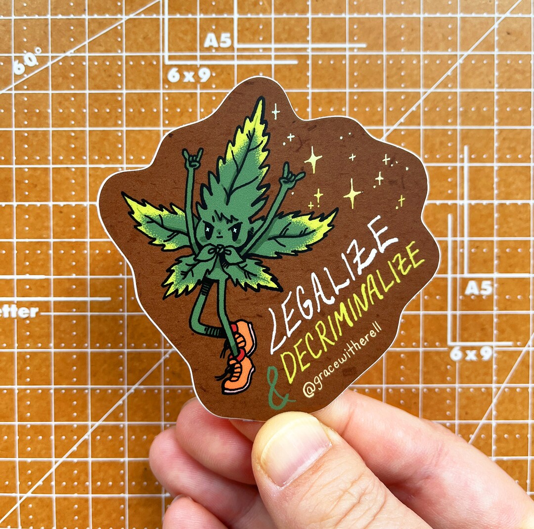 Legalize Regulate Sticker Legalize Sticker - Etsy