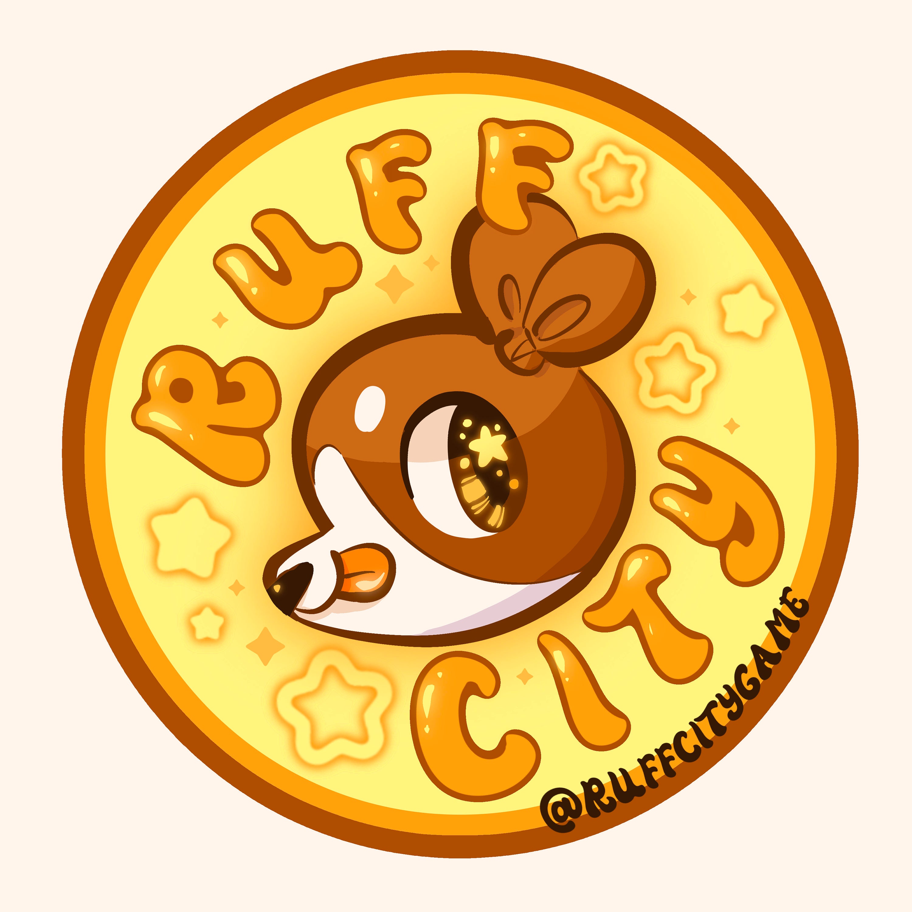 Reefruff Sticker Ruff City Vinyl Sticker - Etsy