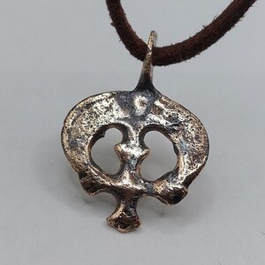 Ancient Viking Amulet Lunula. Pagan Pendant Vikings. 9th-11th A.D. Gift for woman