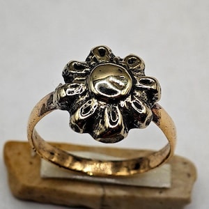 Bronze Ancient ring of the Viking era 8-10 centuries. / Norwegian Ring / Scandinavian Artifacts / Medieval Ring / Size 20mm ( US 10)