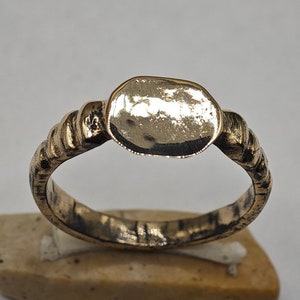 Authentic Medieval Ring / Antique Ring / Old Ring / Medieval Artifacts 14-16 AD Size 19mm ( US 9 )