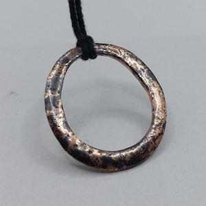 Large Ancient Celtic Bronze Amulet Pendant / Proto Money / Solar Amulet / Taranis Protection Pendant