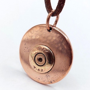 World War I cartridge pendant / World War I relic / World War I / War relic / Handmade pendant
