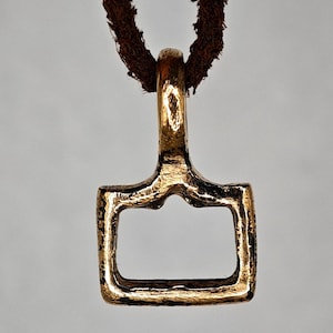 Medieval Square Pendant / Medieval Pendant / Real Medieval Pendant / Medieval Artifacts / Medieval Amulet / Medieval Jewelry