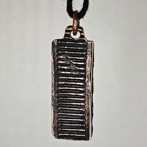 WwII shell Shrapnel Pendant. WWII Military Artifacts. Trench Amulet. WWII Shrapnel Keychain. WWI Artifacts