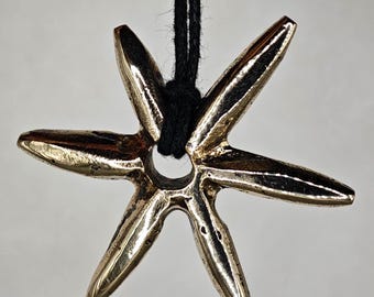 Big authentic North Star Viking pendant. Eye of Odin amulet. Viking pendant. Artifacts of the Vikings. Viking gifts.
