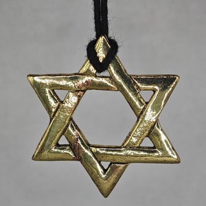 Rare medieval Star of David. Big medieval star amulet. Medieval amulet. Medieval pendant. Medieval artifacts. Medieval jewelry