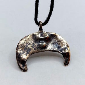 Ancient Viking Amulet Lunula. Pagan Pendant Vikings. 9th-11th A.D. Gift for woman