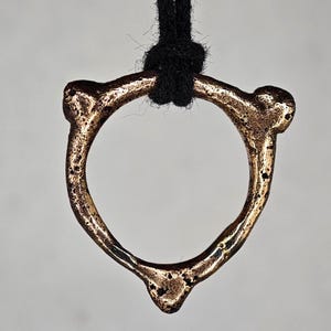 Ancient Spiked Celtic Amulet / Ancient Celtic Bronze Amulet Wheel Pendant / Solar Amulet / Taranis Protection Pendant
