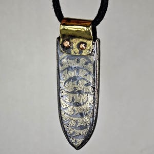 Ancient medieval viking niello pendant / Shith amulet / Viking artifact / Viking amulet / warrior amulet / Medieval amulet