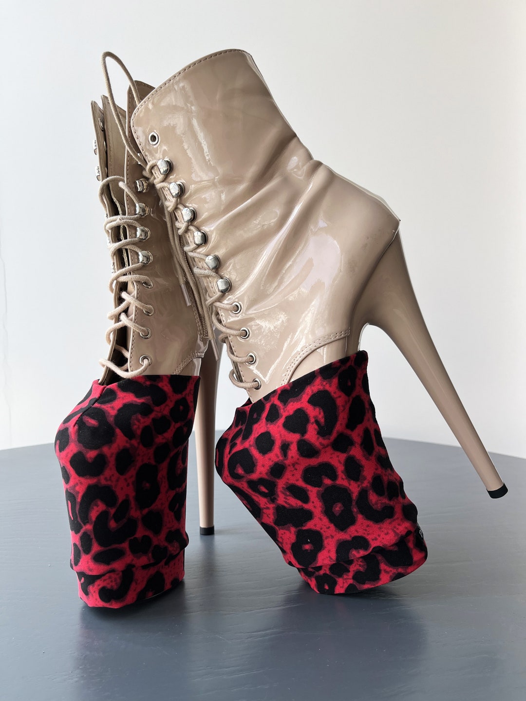 Protections Shoes Dancing, Pole Dance Shoe Print Protectors, Platform