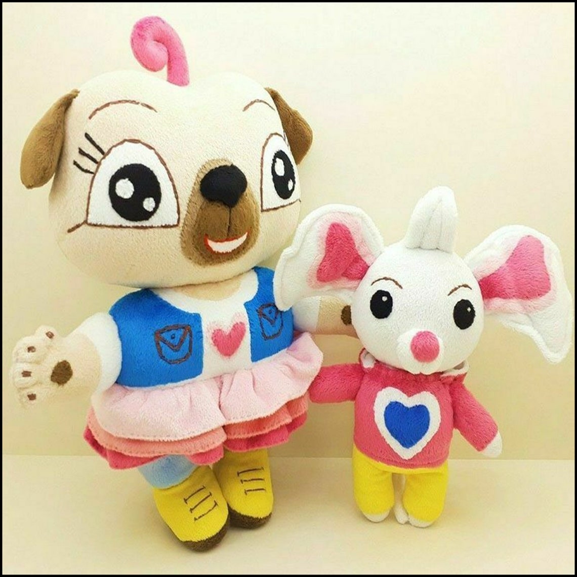 HOT New Chip And Potato Toys Pug And Mouse Plush Stuffed Etsy