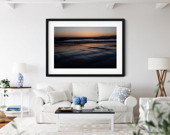Sunset Photo, Beach Photography, DIY Wall Art, Photo Wall Decor - Digital Download