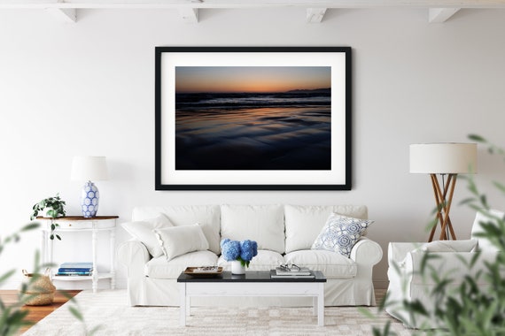 Sunset Photo Beach Photography DIY Wall Art Photo Wall | Etsy