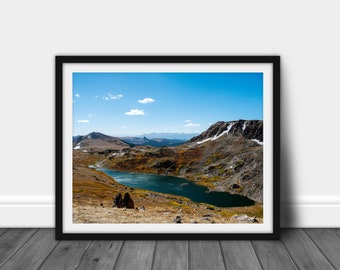 Photo Wall Art, Bear Tooth Pass Montana, Home Decor, Digital Download