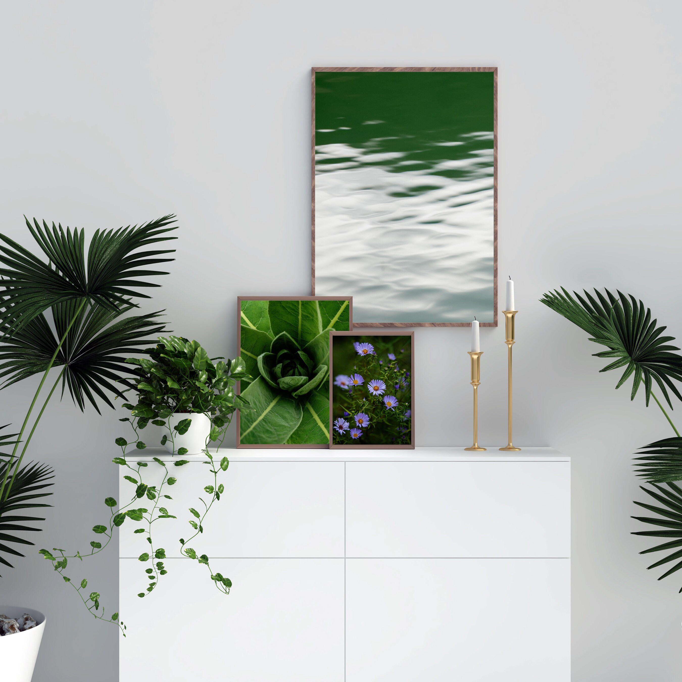 Nature Photo Prints DIY Wall Art Photo Wall Decor Green Etsy 日本