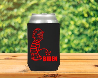 Details about / 10 PC BULK Trump 2020 Beer koozie can cooler huggie beverage coozie RED MAGA