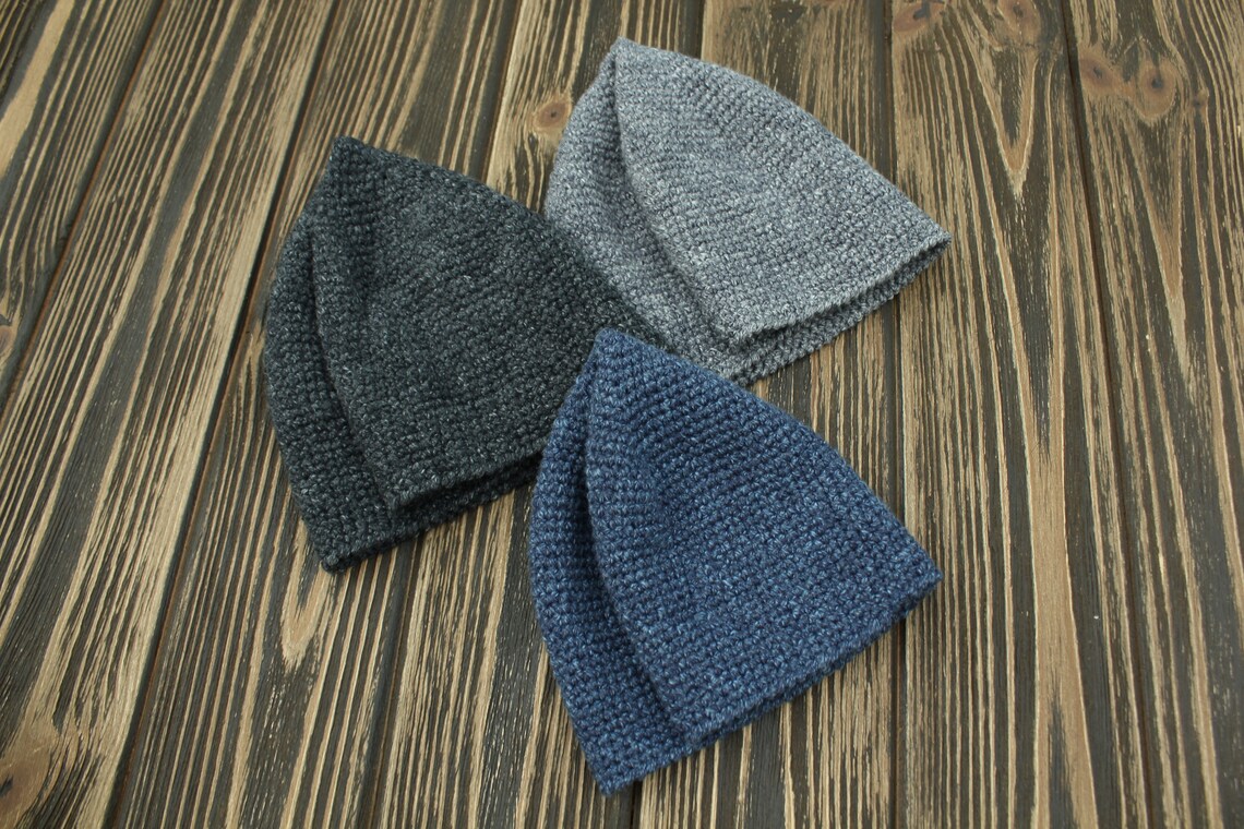 Summer Skull Cap Soft Cotton Hat Crochet Hat Gift for Men Etsy