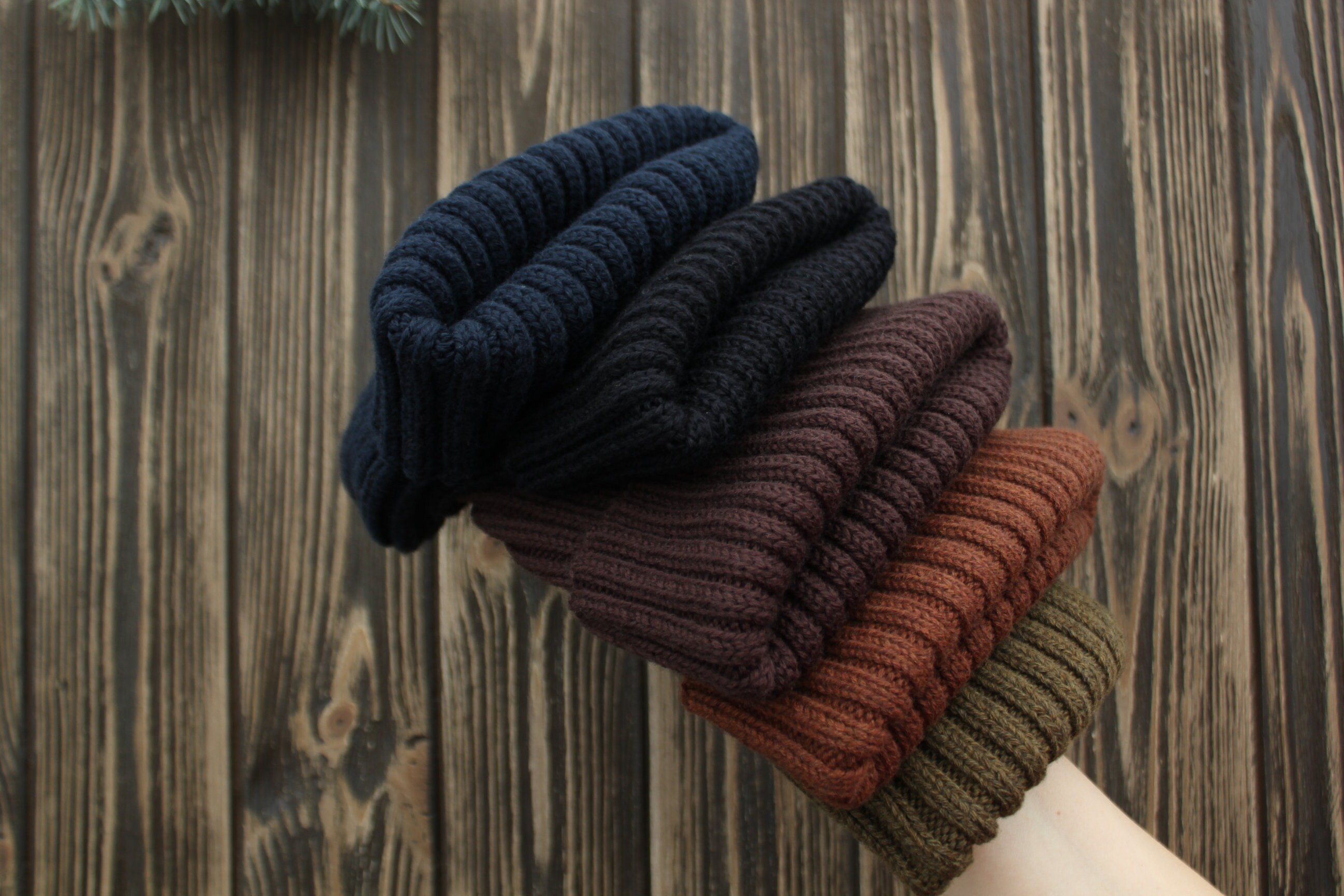 Merino Cardigan Stitch Beanie