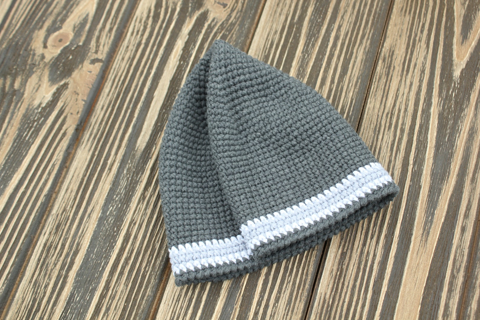 Xxl beanie cotton Summer hat for men Grey cotton hat Skull Etsy