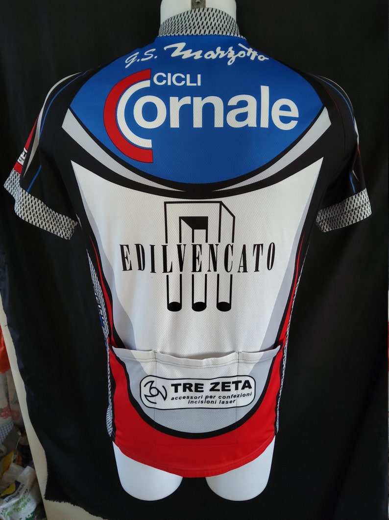 Froggy Italian Made Cycling shirt Bike Jersey in Large Unique with 34 Zipper Cycle Jersey Print Bike Top Men Cycling Jersey
