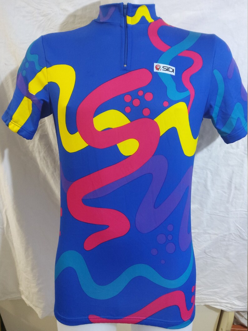 90/'s SIDI Italian Quality Cycling Shirt Unique Design and Quality Vintage Bike Top in Italy 4