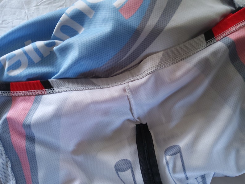 Froggy Italian Made Cycling shirt Bike Jersey in Large Unique with 34 Zipper Cycle Jersey Print Bike Top Men Cycling Jersey