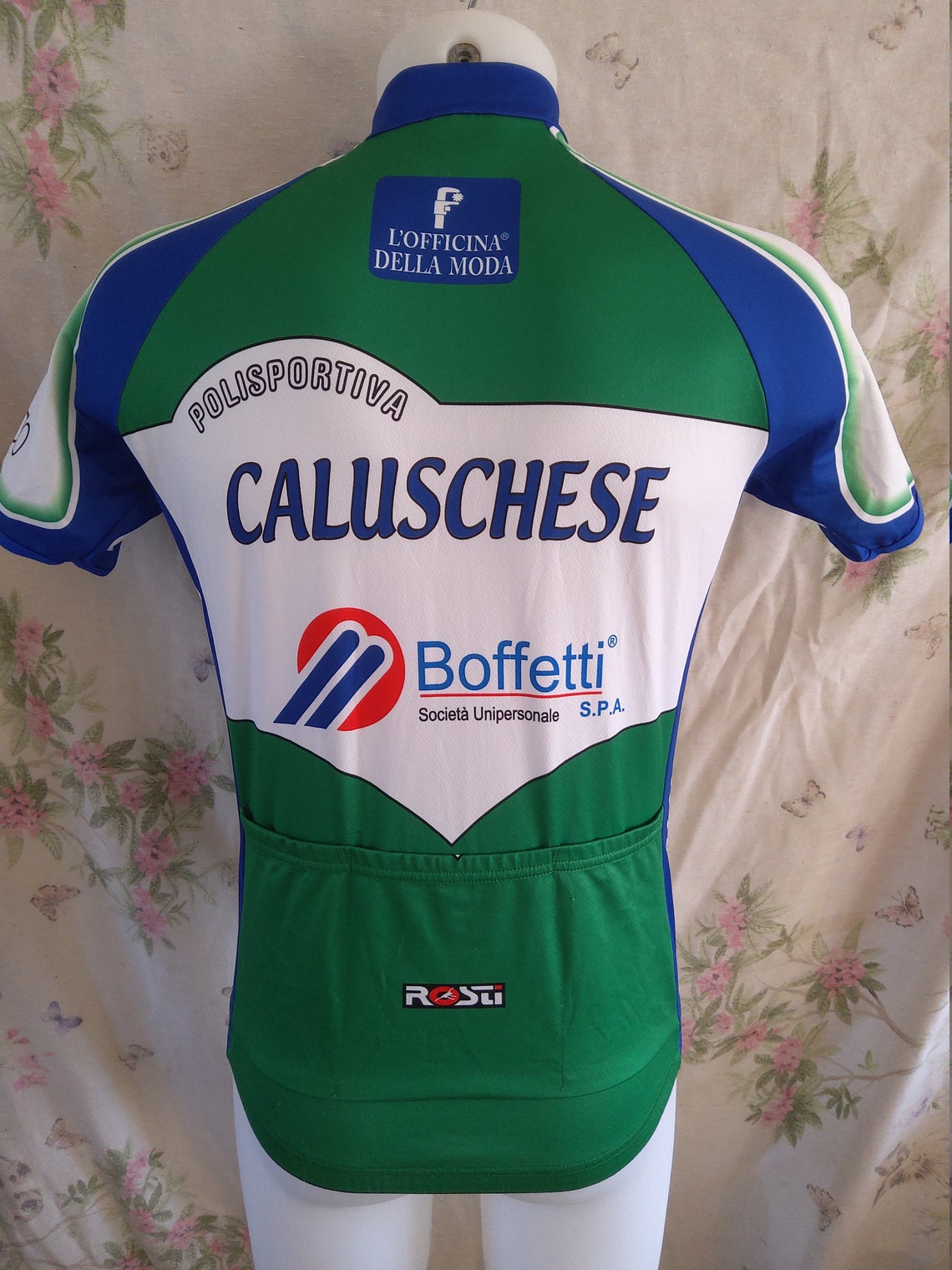 Vintage Italian Made Cycling Jersey by Rosti in Italy M Nice Etsy