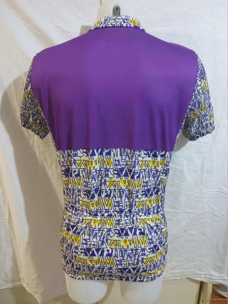 Cotton Mix 90/'s Vintage Cycling Jersey made by Biemme Italy Genuine Cycle Shirt Tag is XXL but it/'s a Large
