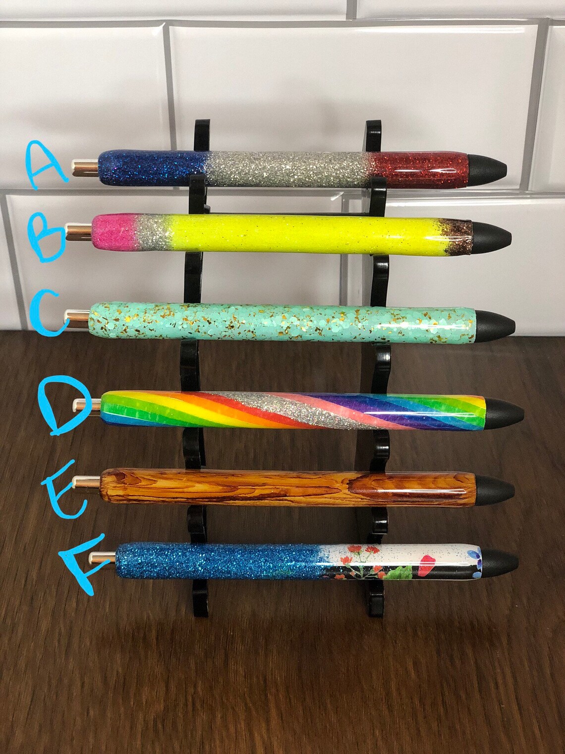 Epoxy Inkjoy Pens Etsy