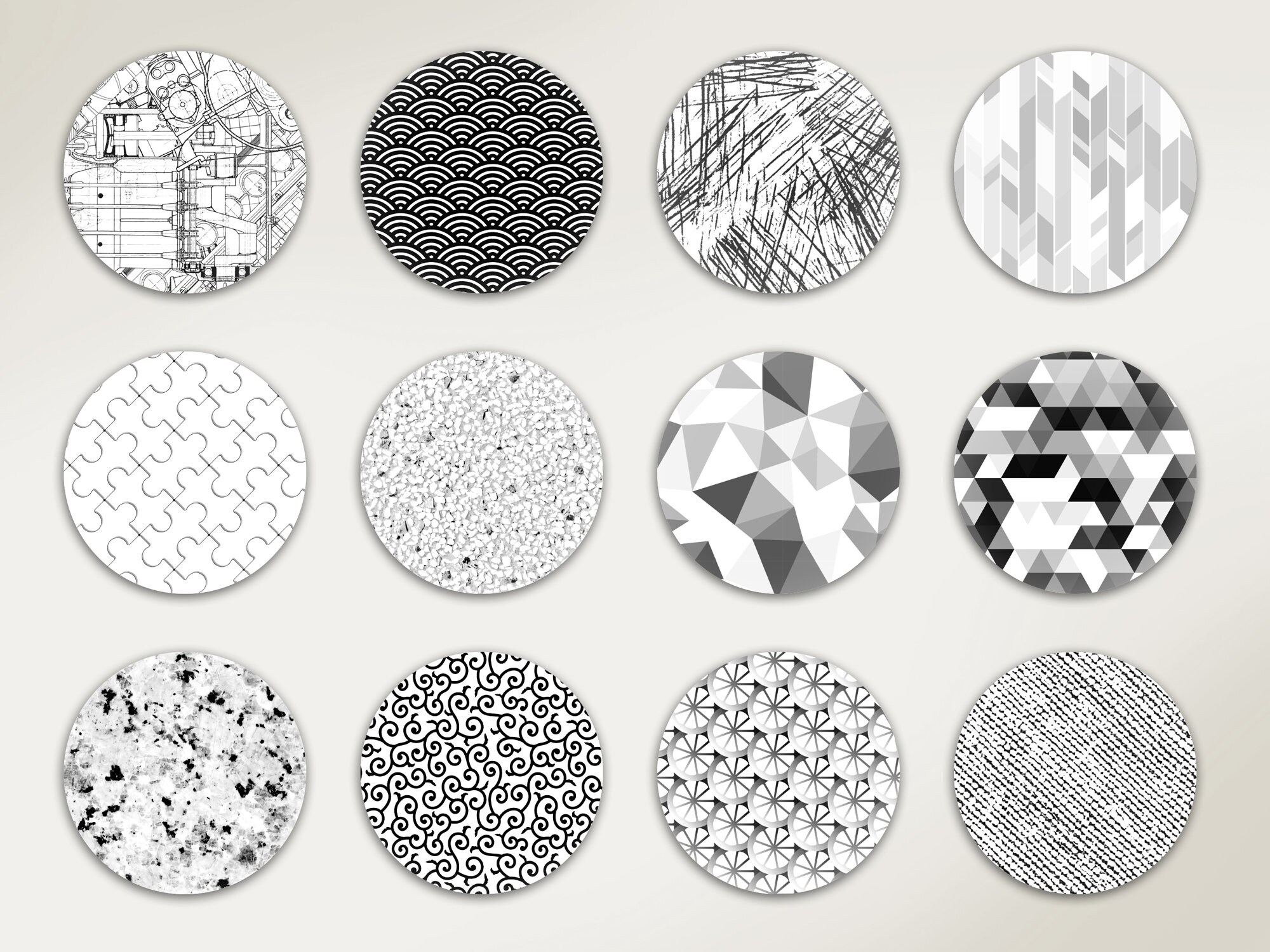 Procreate Seamless Pattern Brushes, Texture, Procreate Brushes for Ipad ...