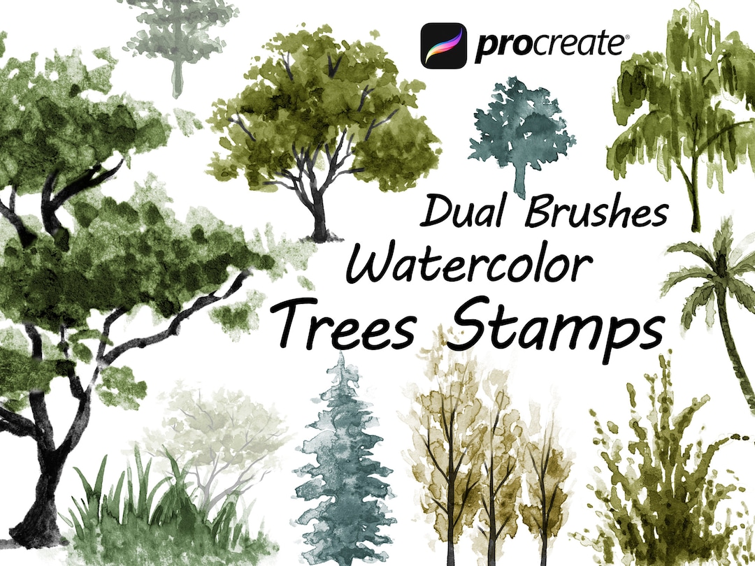 Details 23 pinceles procreate gratis árboles Abzlocal.mx