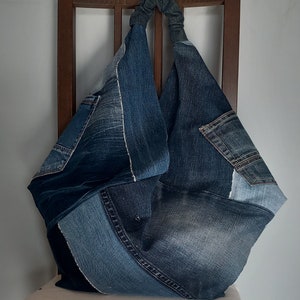 Sac en jean origami japonais image 2