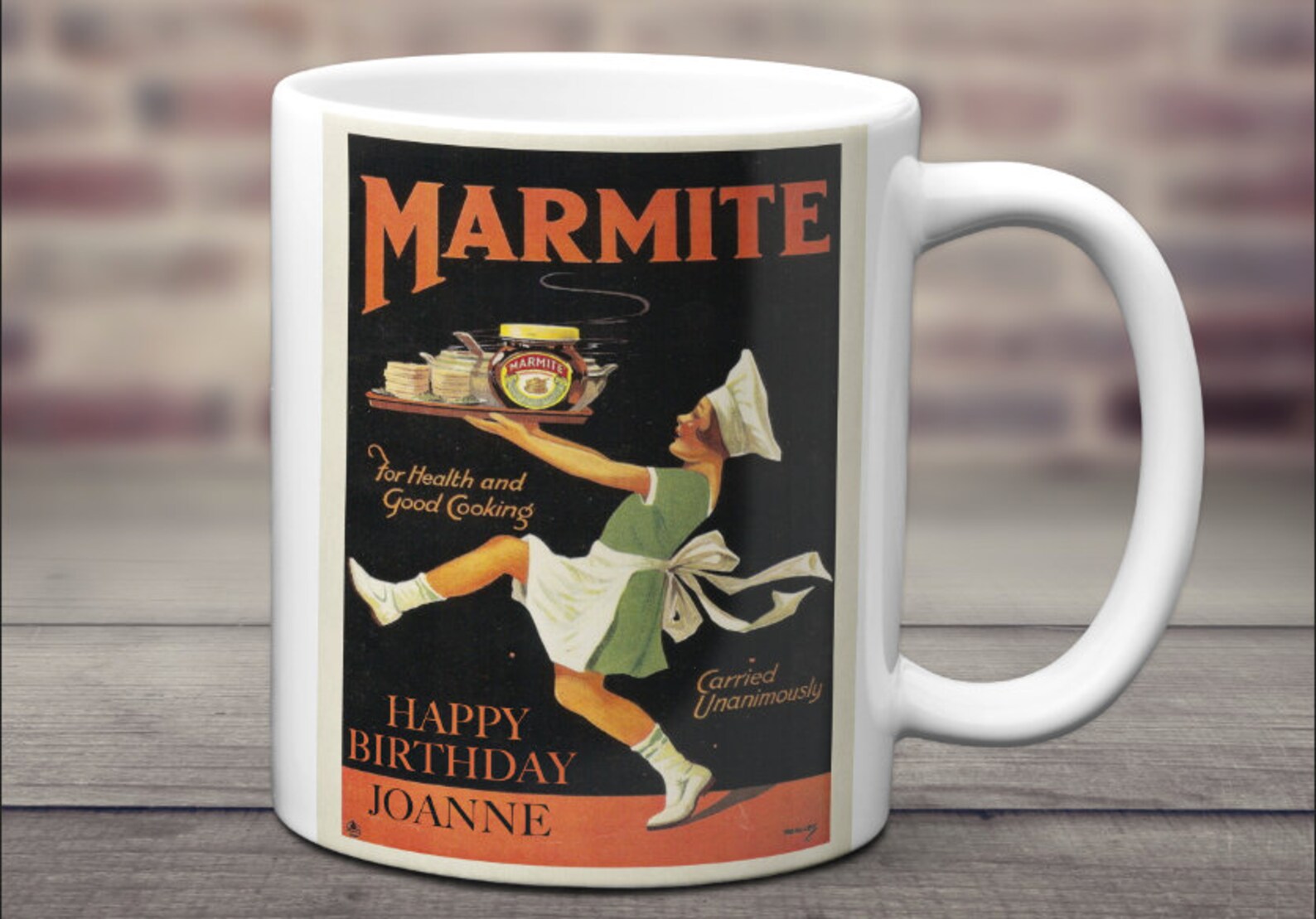 Personalised Marmite 11oz printed mug Gifts Funny Gifts. Etsy