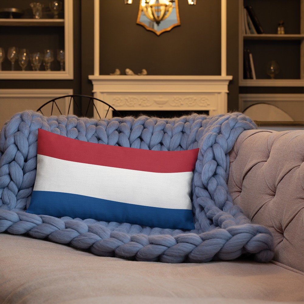 The Netherlands Flag Pillow Oranje Decorative Holland Flag Etsy