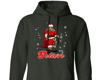 Believe, Bigfoot Hoodie, Bigfoot Sweatshirt, Sasquatch Hoodie, Bigfoot Clothing, Bigfoot Apparel, Squatchy Clothes