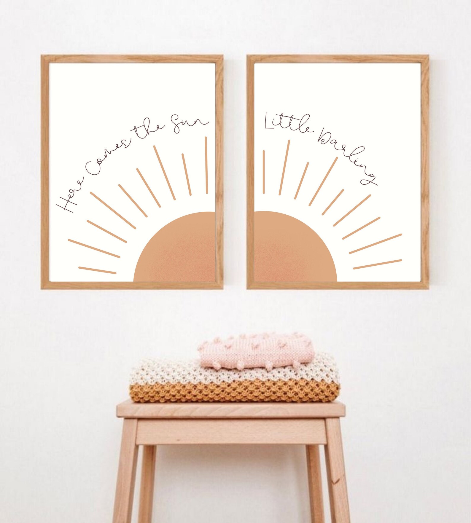 Here Comes the Sun Little Darling Here Comes the Sun Print Etsy